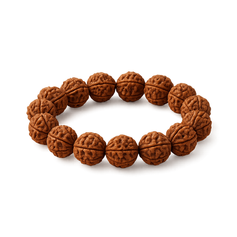 5 Mukhi Rudraksha Bead Bracelet – Classic Spiritual Energy