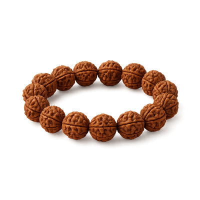 5 Mukhi Rudraksha Bead Bracelet – Classic Spiritual Energy